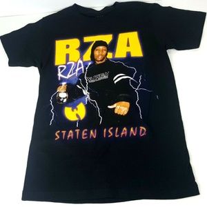 wu-tang Shirts - Wutang Clan RZA Staten Island Rap Tee Small S wu-tang Shirts - Wutang Clan RZA Staten Island Rap Tee Small S
